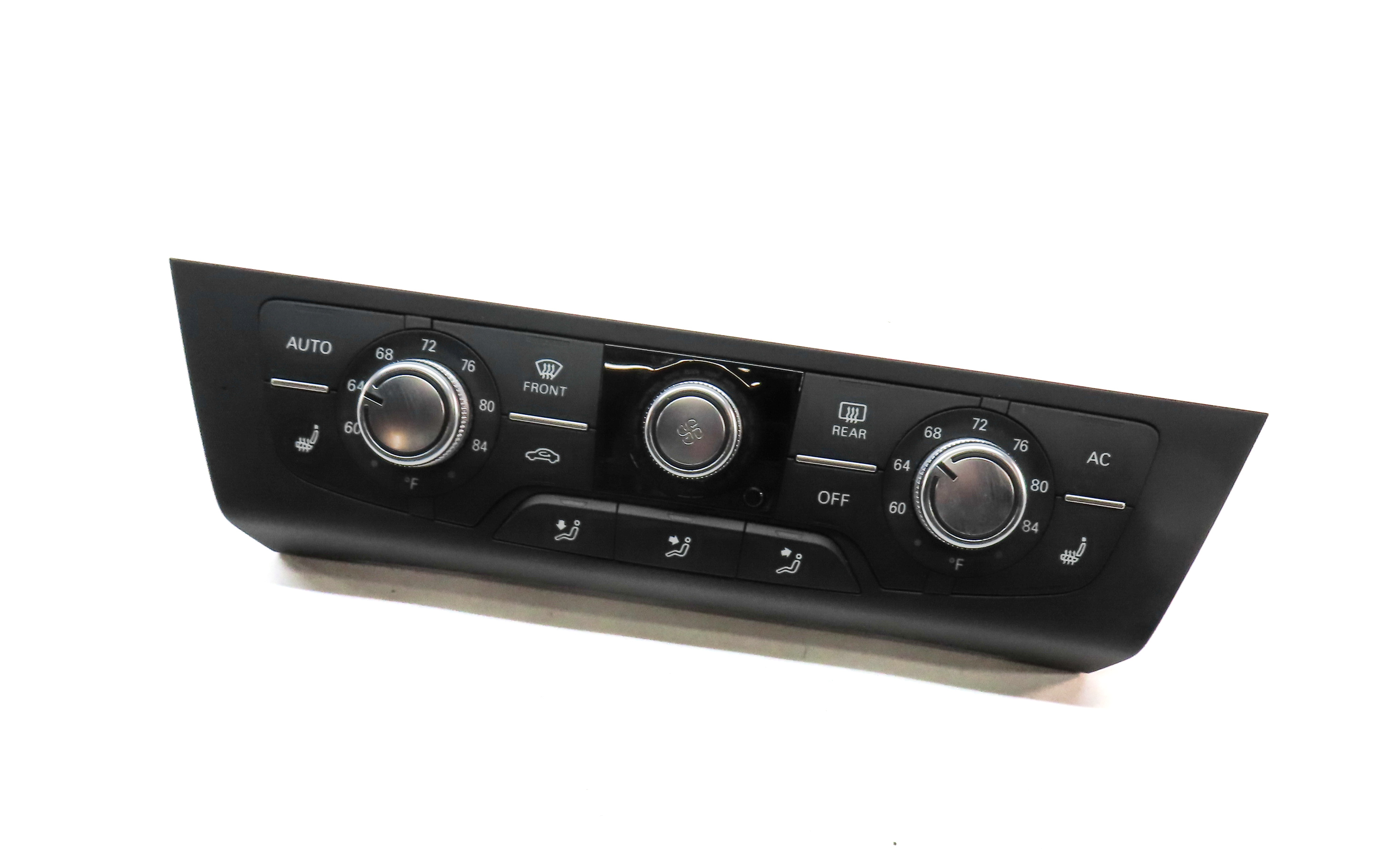 2013 AUDI A6 (C7 4G) FRONT HEAT AIR AC HVAC CLIMATE CONTROL PANEL — exact item pictured